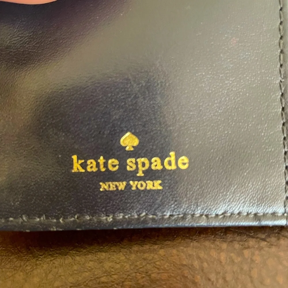 Kate Spade Genuine Leather Gold Wallet